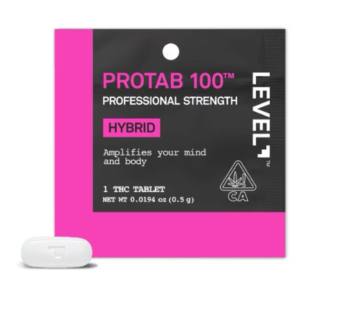 LEVEL - PROTAB - EDIBLE - HYBRID - 100MG