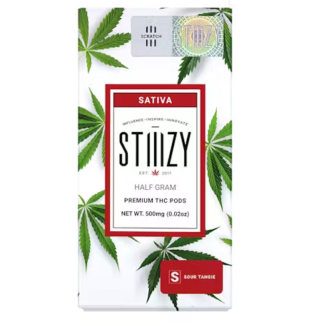 Stiiizy - STIIIZY - POD - AT - SATIVA - SOUR TANGIE - 0.5G Main Image