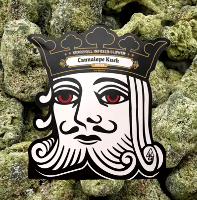 KINGROLL - INFUSED FLOWER - INDICA - CANNALOPE KUSH - 7G