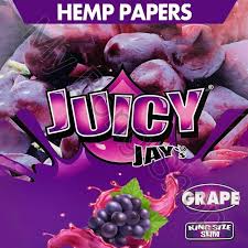 JUICY JAY'S - ROLLING PAPERS - GRAPE - 1 1/4