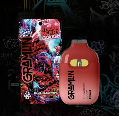 GRAMLIN - AIO - SATIVA - STRAWBERRY COUGH - 1G