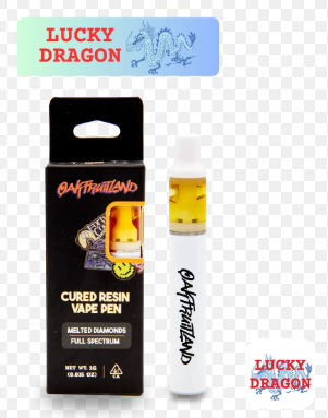 OAKFRUITLAND - AIO - CURED RESIN - INDICA - LUCKY DRAGON - 1G