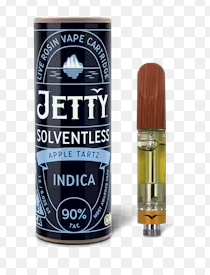 JETTY - AIO - OCAL SOLVENTLESS - INDICA - APPLE TARTZ - 1G