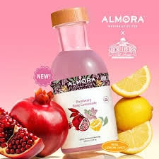 ALMORA FARM - BEVERAGE - POMBERRY ROSE LEMONADE - 100MG
