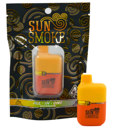 SUNSMOKE - AIO - INDICA - BLUEBERRY MUFFIN - 1G
