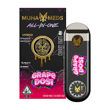 MUHA MEDS - AIO - LIVE RESIN - HYBRID - GRAPE DOSI - 1G