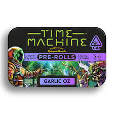TIME MACHINE - PREROLL PACK - INDICA - GARLIC OZ - .5G - (7PK)