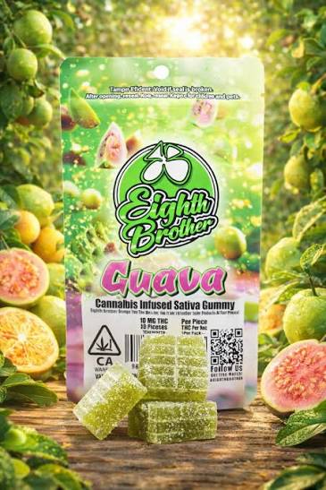 EIGHTH BROTHER - EDIBLE - SATIVA - GUAVA - 100MG