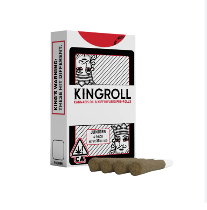 KINGROLL JR - INFUSED PREROLL PACK - HYBRID - VARIETY MIX #7 - .75G - (4PK)