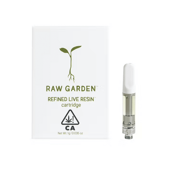 RAW GARDEN - CARTRIDGE - INDICA - BLUEBERRY COOKIES - 1G