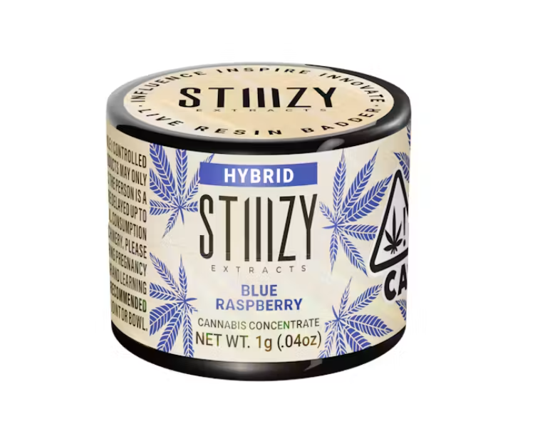 Stiiizy - STIIIZY - CONCENTRATE - BADDER - HYBRID - BLUE RASPBERRY - 1G Main Image