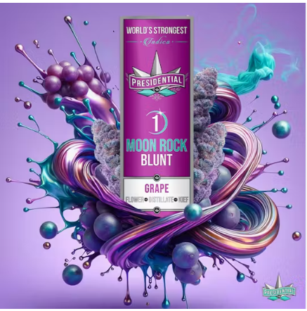 PRESIDENTIAL - INFUSED BLUNT - INDICA - GRAPE - 1.5G
