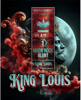 PRESIDENTIAL - INFUSED BLUNT - INDICA - KING LOUIS - 1.5G