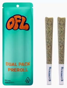 OAKFRUITLAND - PREROLL - SATIVA - J1 - 1G - (2PK) 