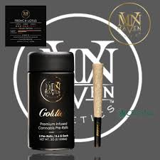 Maven genectics - MAVEN - INFUSED PREROLL PACK - INDICA - FRENCH BUTTER  - .6G(5PK)  Main Image