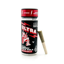 ULTRA - INFUSED - PREROLL PACK - LIVE RESIN - HYBRID - CHERRY NUKA KOLA - 2.5G(5PK) 