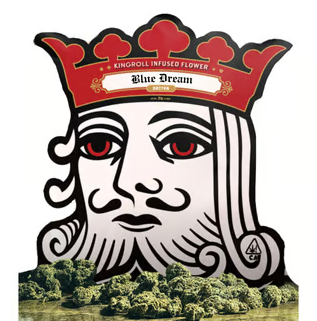 KINGROLL - INFUSED FLOWER - SATIVA - BLUE DREAM - 7G