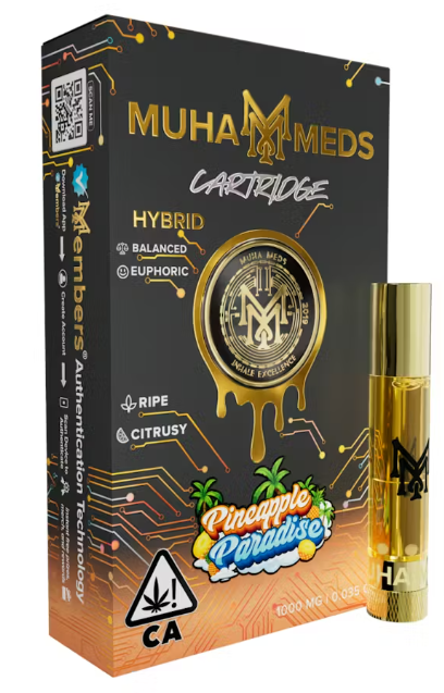 MUHA MEDS - CARTRIDGE - HYBRID - PINEAPPLE PARADISE - 1 g