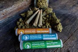HIMALAYA - DIAMOND INFUSED PREROLL - SATIVA - LEMON SNOW LEOPARD - 1G