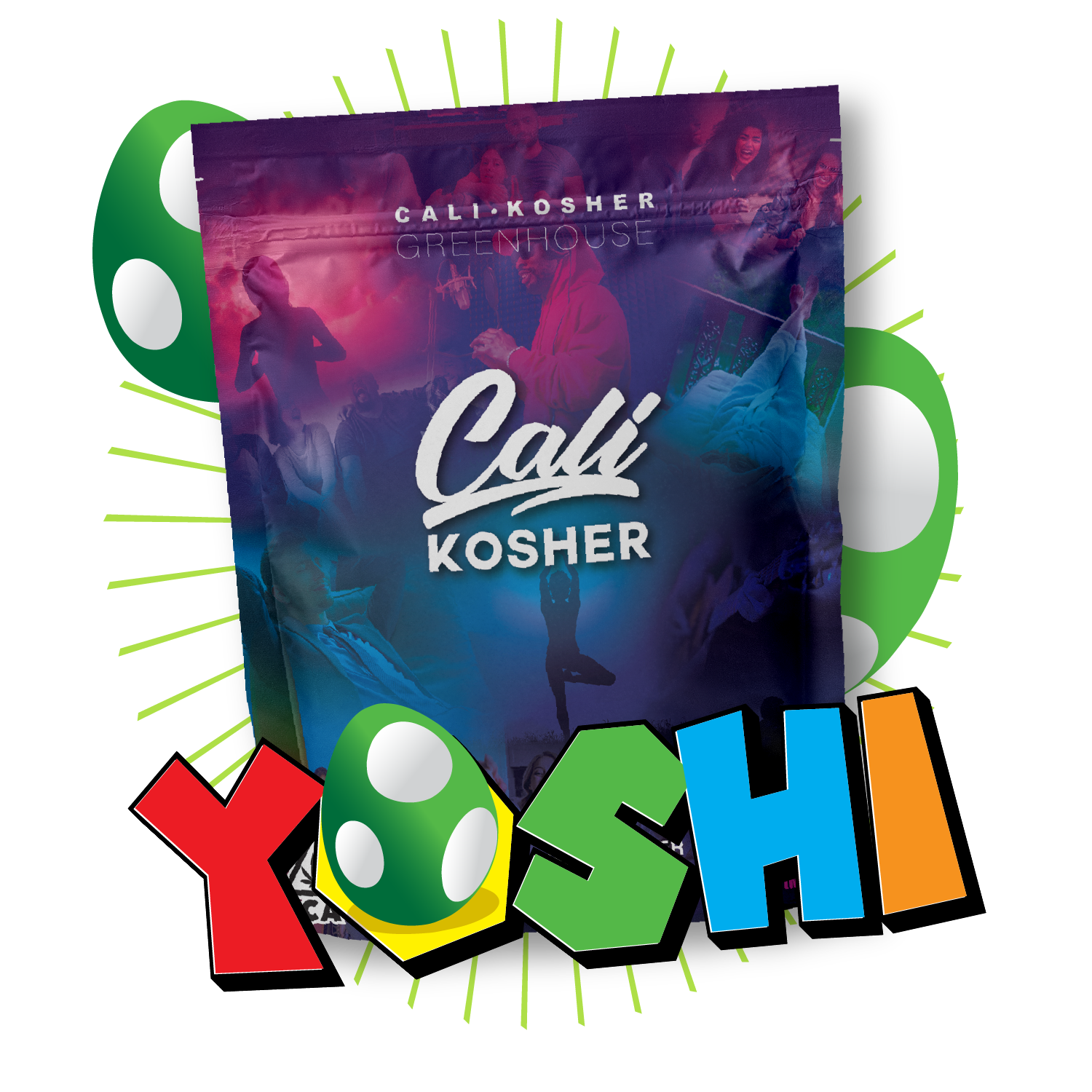 CALI KOSHER - FLOWER - HYBRID - YOSHI - 14G