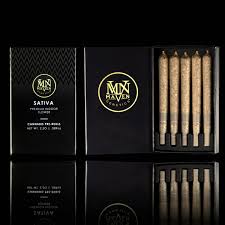 MAVEN - PREROLL PACK - SATIVA - PINEAPPLE BISCOTTI - .5G(5PK) 