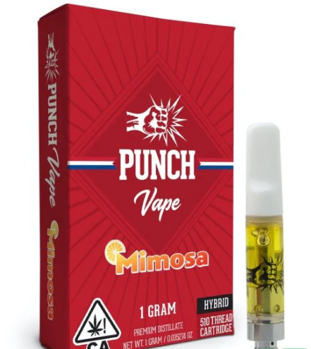PUNCH EXTRACTS - CARTRIDGE - HYBBRID - MIMOSA - 1 g
