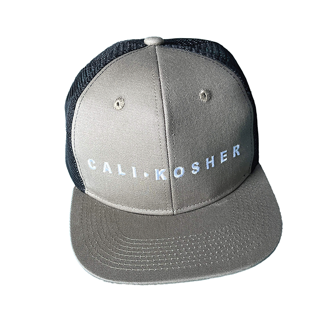 CALI KOSHER - HAT - CK LOGO SNAPBACK - KHAKI/BLACK