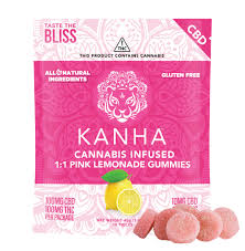 KANHA - EDIBLE - PINK LEMONADE - CBD - 1:1