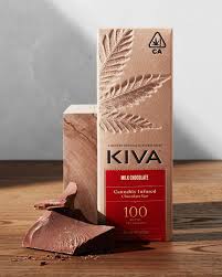 KIVA - EDIBLE - HYBRID - MILK CHOCOLATE BAR - 100MG