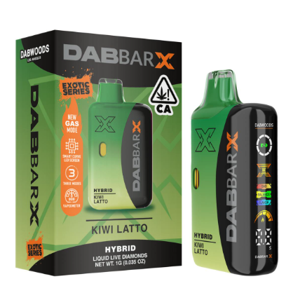 DABWOODS - AIO - EXOTIC - HYBRID - KIWI LATTO - 1G