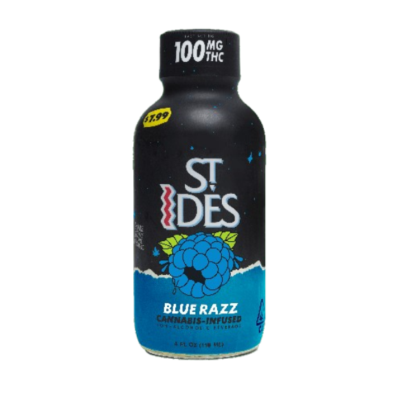 Blue Razz 100mg Shot