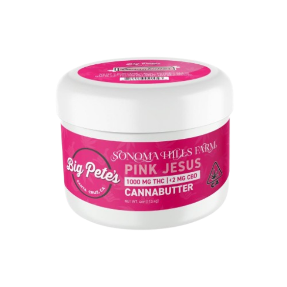 Pete Cannabutter Pink Jesus Jar