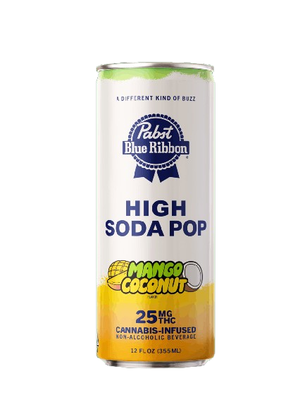 Mango Coconut Soda | 25mg