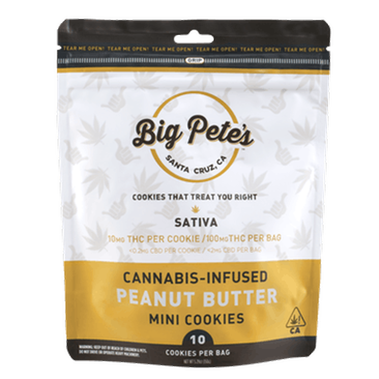 Pete Sativa Peanut Butter Cookies