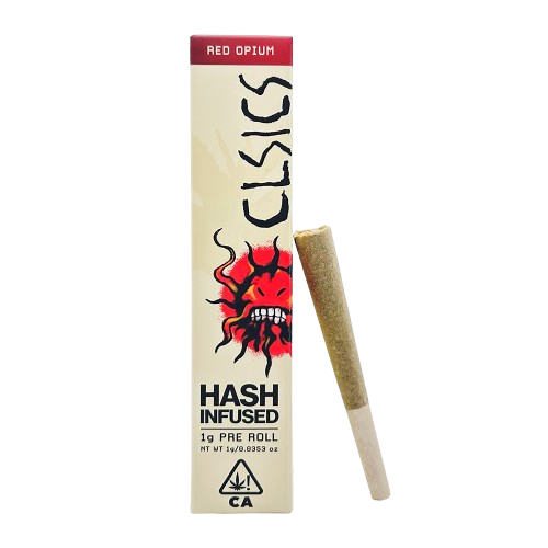 Red Opium Hash Infused Pre-Roll | 1g
