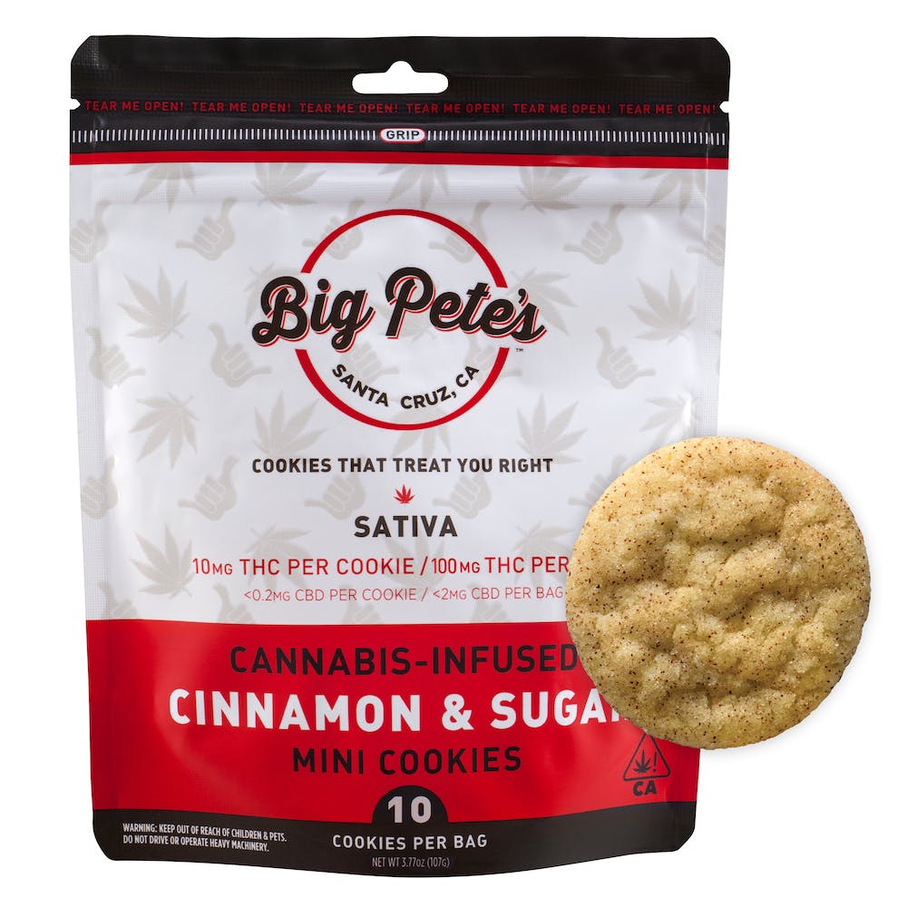 Pete Sativa Cinnamon Sugar Cookies