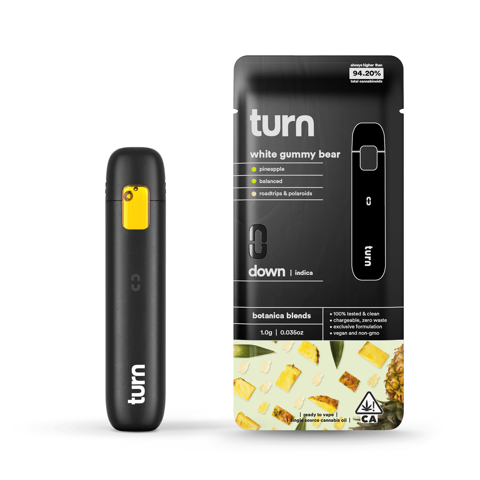 Turn - WHITE GUMMY BEAR - 1 g