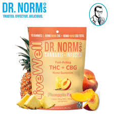 Dr. norms - PINEAPPLE PEACH GUMMIES 100MG