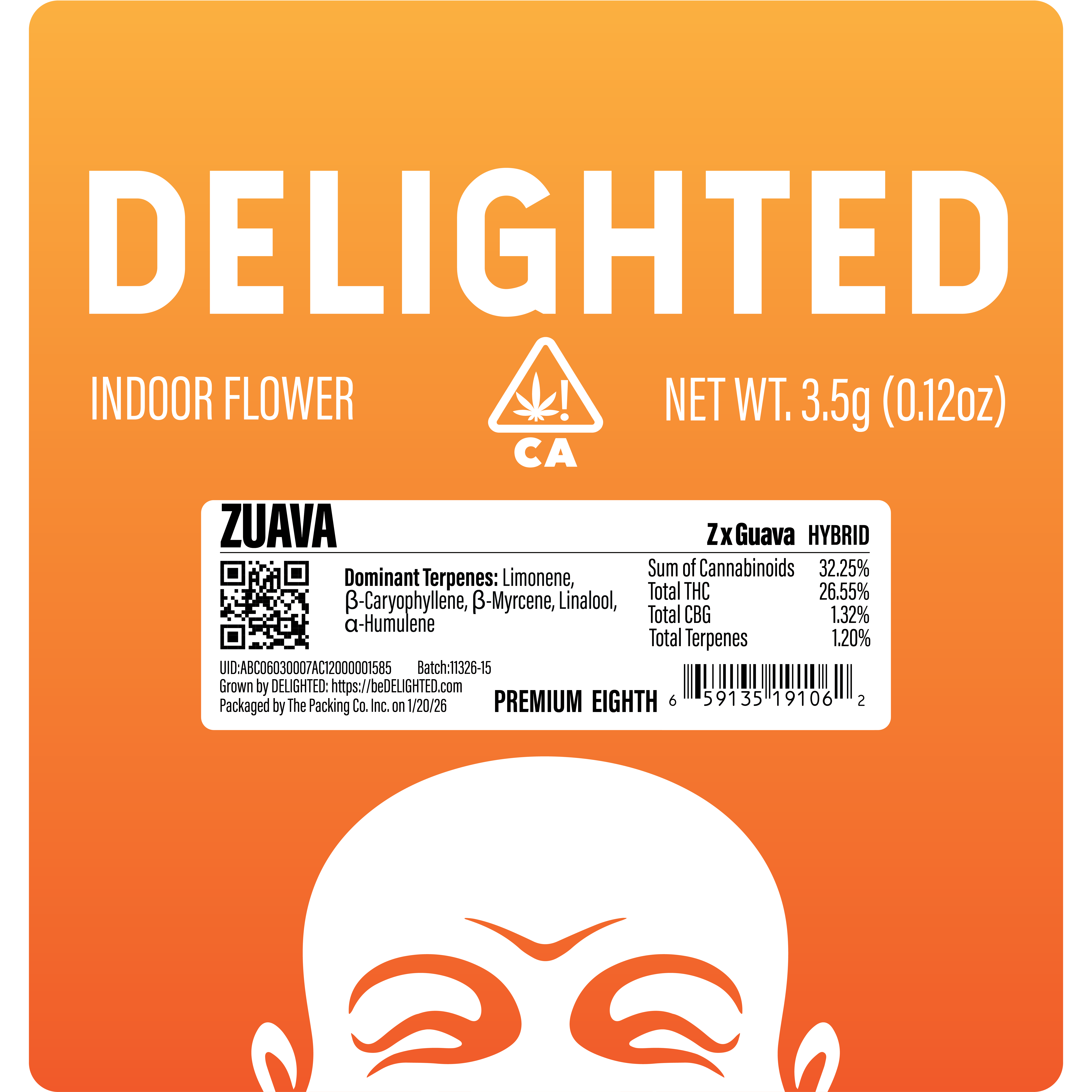 Delighted - Zuava - 3.5 g Main Image