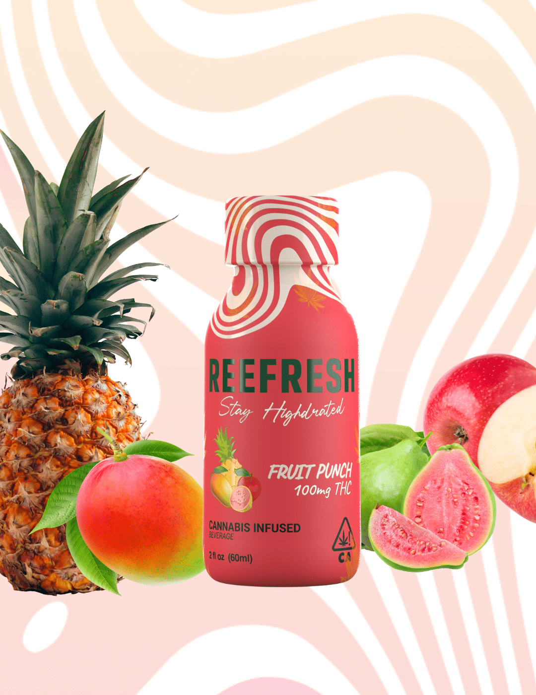 Reefresh - FRUIT PUNCH 60ML (100MG)
