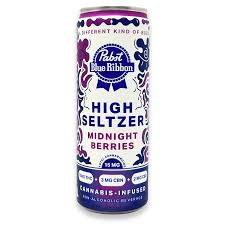 Pabst blue ribbon - MIDNIGHT BERRIES SELTZER