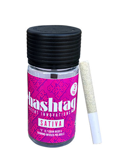 Hashtag - Super Sour Diesel - 3.5 g - 5 Pack