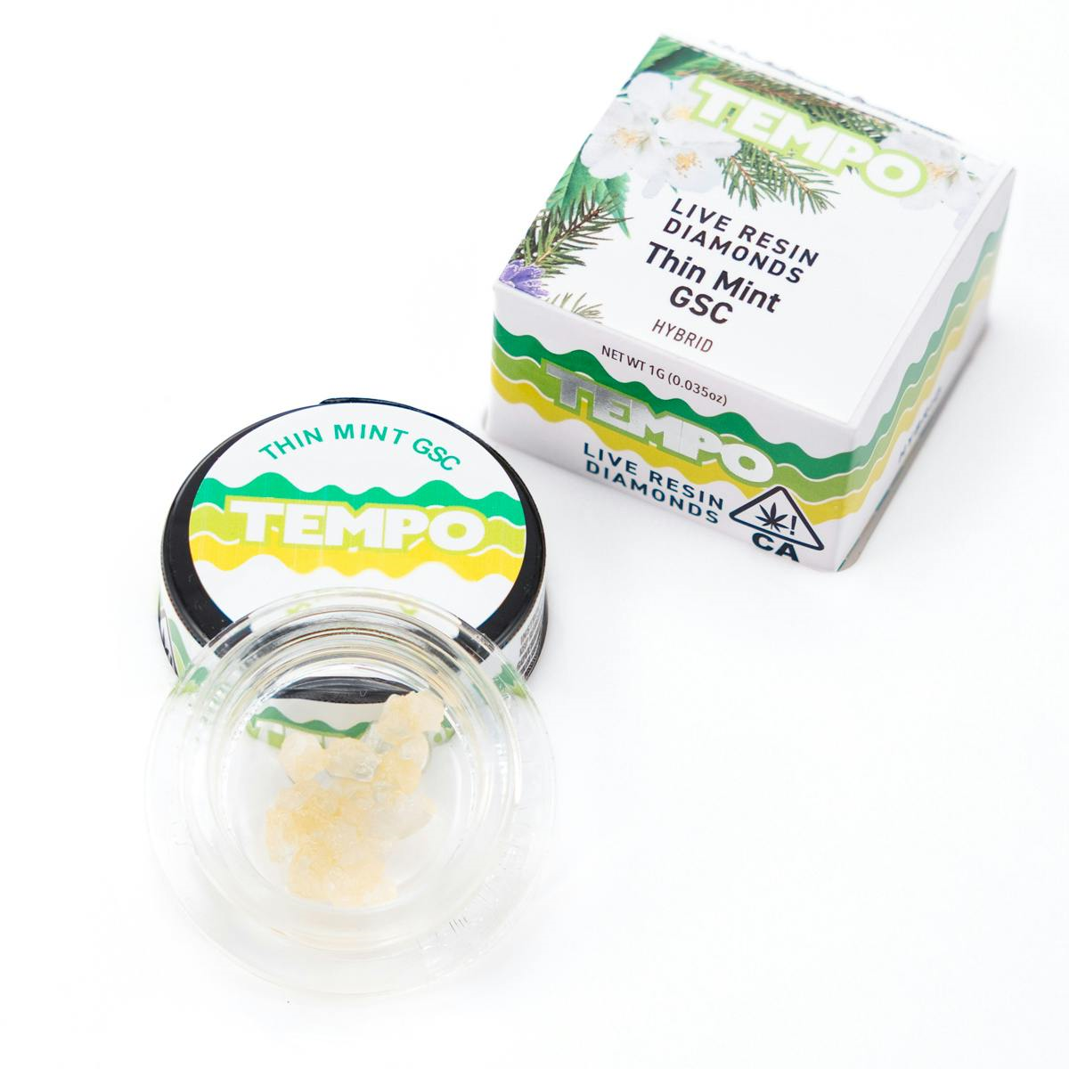 Tempo - LIVE RESIN DIAMONDS - THIN MINT GSC (1G) Main Image