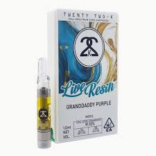 22k - LIVE RESIN - GRANDDADDY PURPLE 510