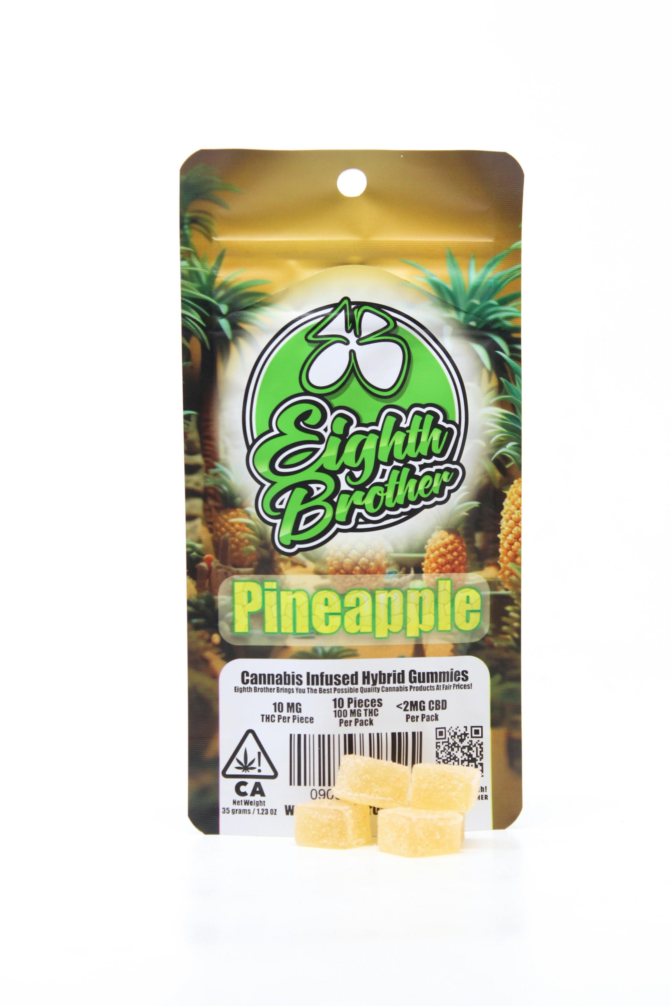 PINEAPPLE GUMMIES 10 PACK