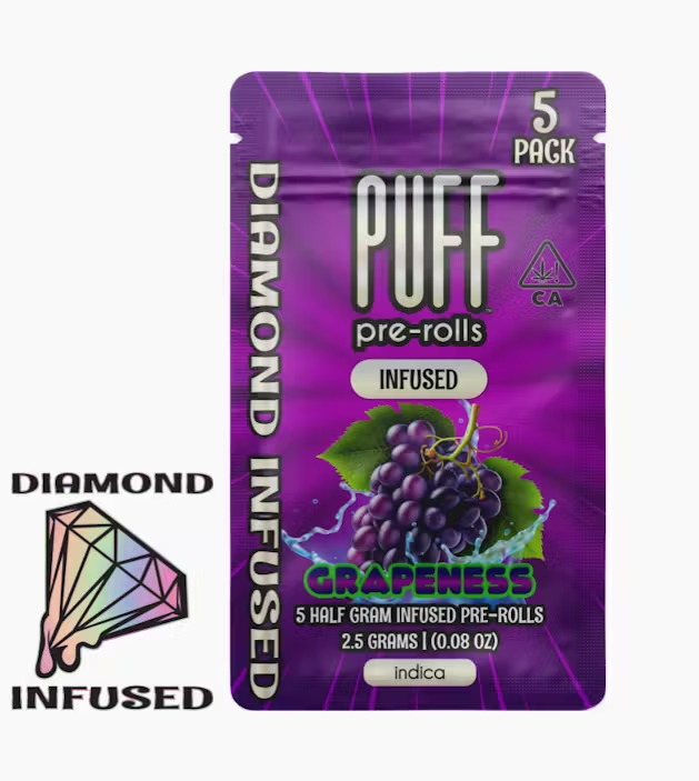DIAMOND INFUSED - GRAPENESS 5PK