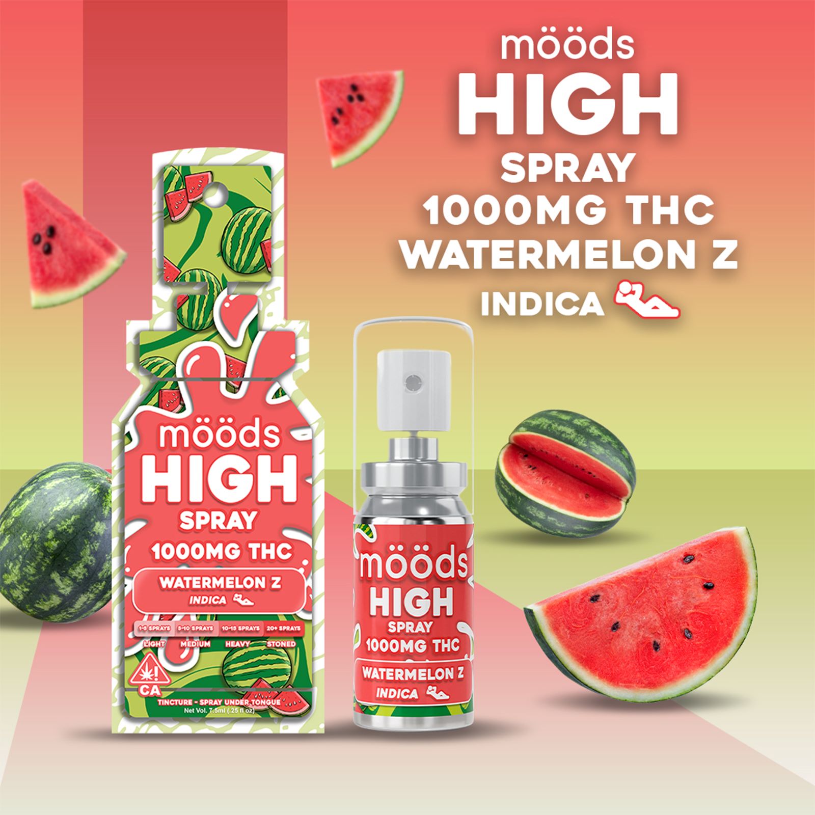 Moods - WATERMELON Z 1000MG