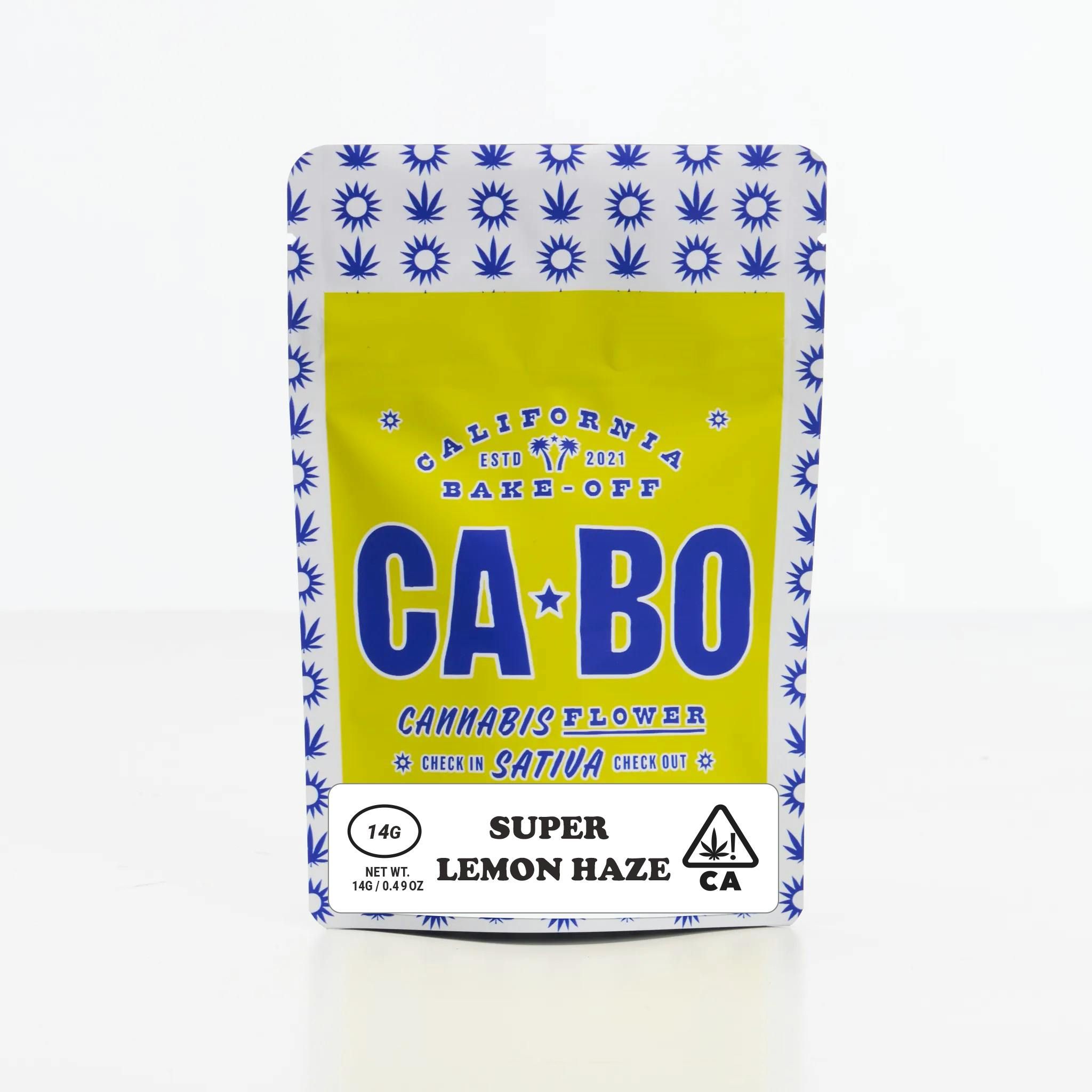 Cabo - DIAMOND DUST INFUSED 14G FLOWER - SUPER LEMON HAZE - SATIVA Main Image