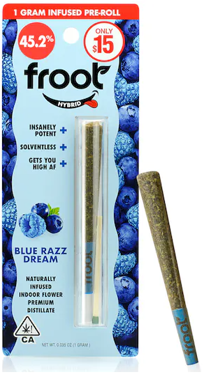 PREROLL BLUE RAZZ
