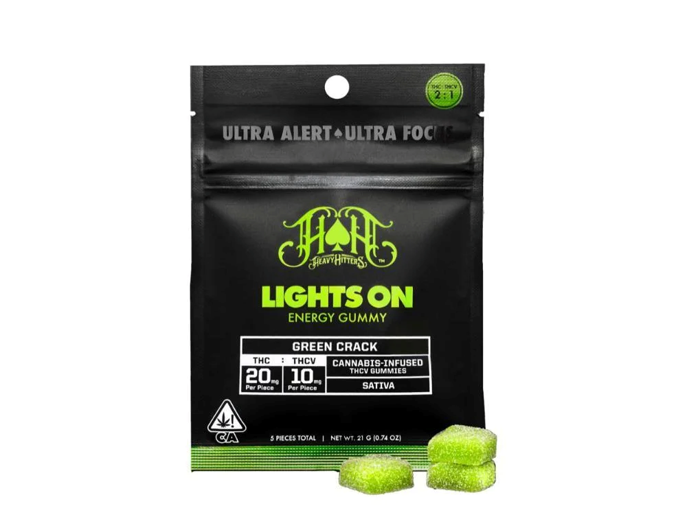 GREEN CRACK THC/THCV - 100 mg - 5 Pack